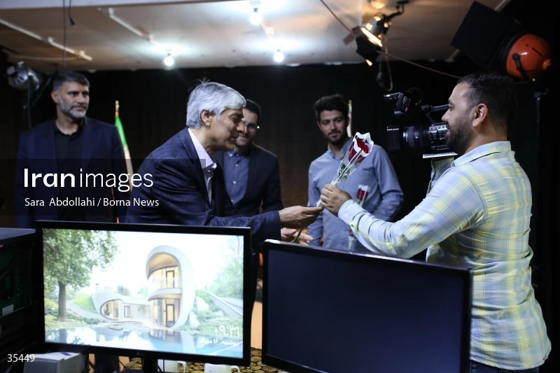 Visit of the Minister of Sports and Youth to the Borna News Agency