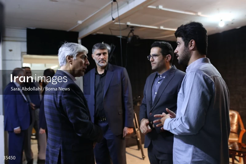 Visit of the Minister of Sports and Youth to the Borna News Agency