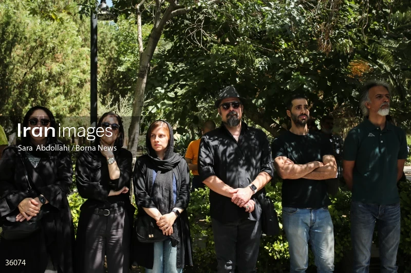 The funeral of Mohammad Esmaili