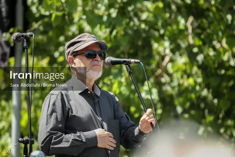 The funeral of Mohammad Esmaili