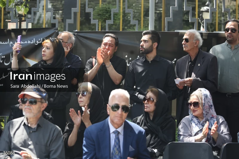 The funeral of Mohammad Esmaili