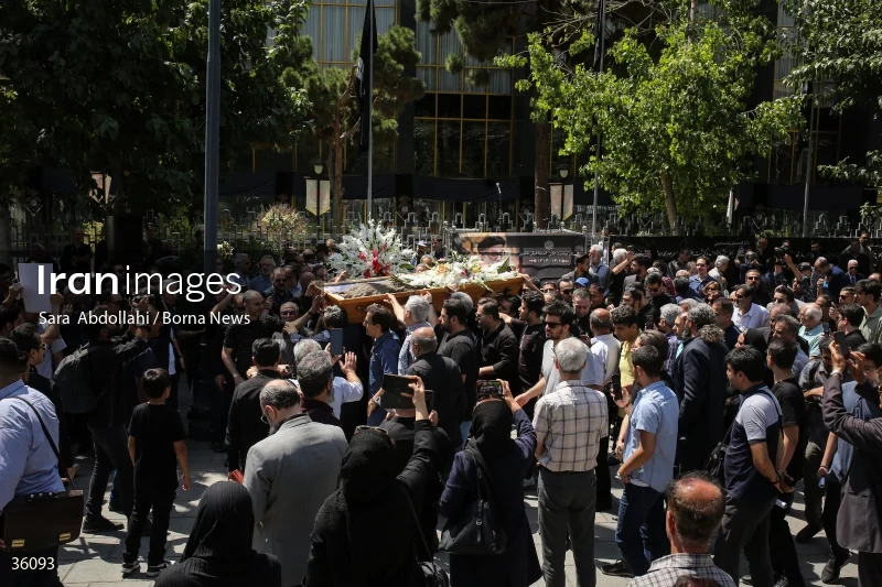 The funeral of Mohammad Esmaili