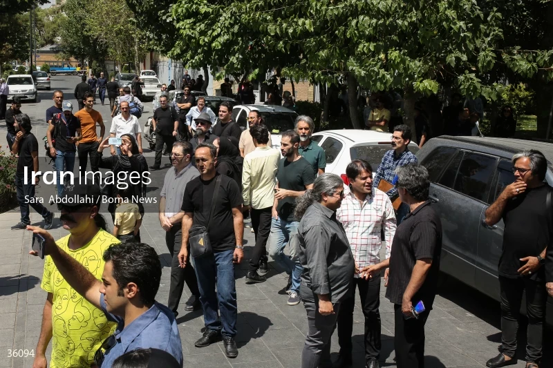 The funeral of Mohammad Esmaili