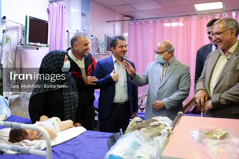 Commemorating Children's Day at Mofid Hospital