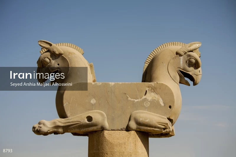 Achaemenid griffin at Persepolis