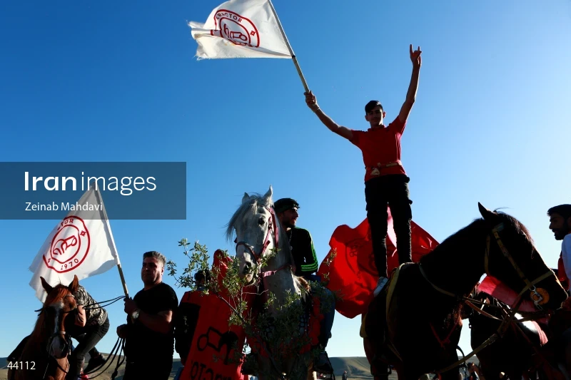 Championship celebration of Tractor Football Club in the 24th Persian Gulf Pro League