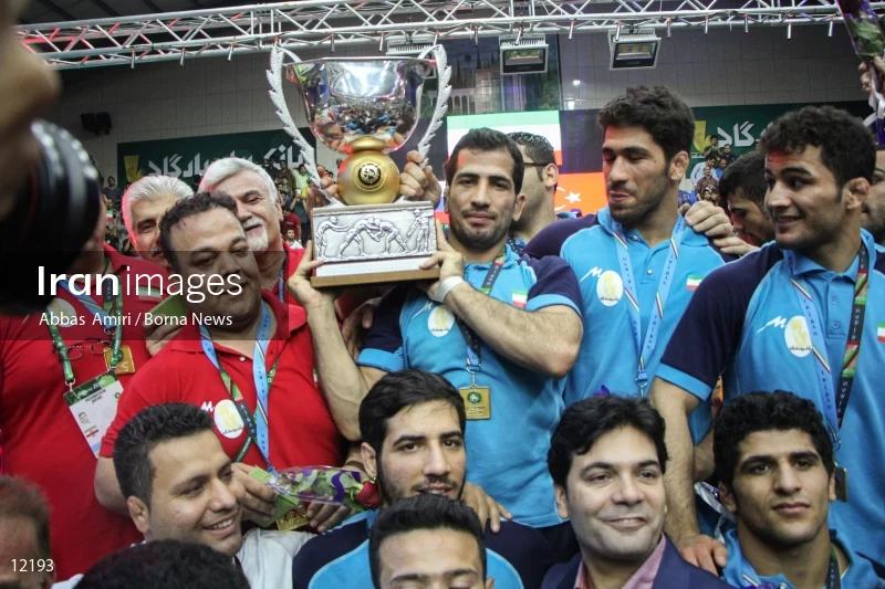 Iran wins 5th crown in Greco-Roman wrestling world cup