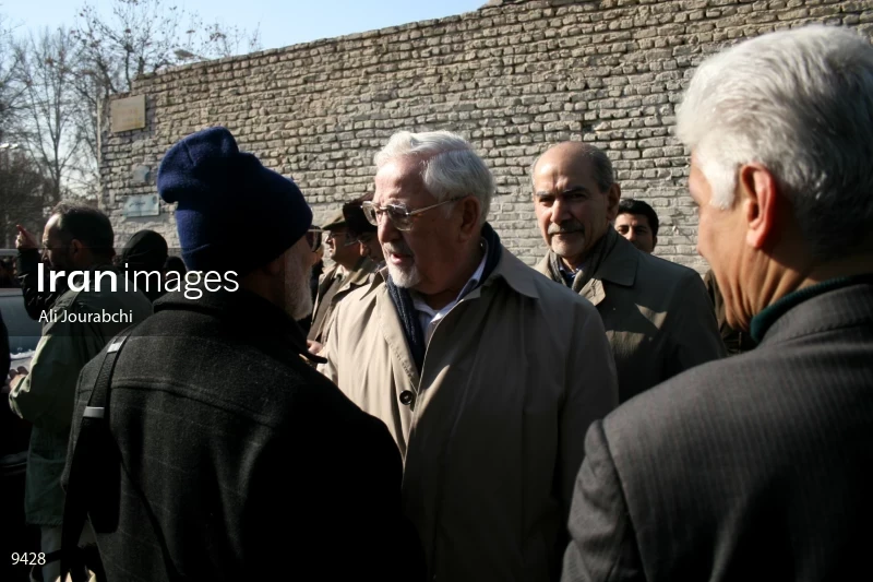 Funeral ceremony of Ahmad Bourghani