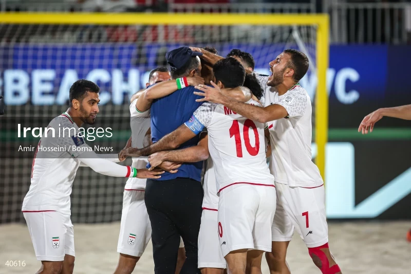 Iran Vs. UAE - FIFA Beach Soccer World Cup UAE 2024