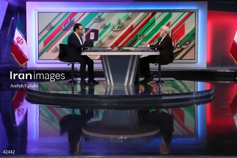 Saeed Jalili on the "Safe Aval (Prime Row)" program on the News Network