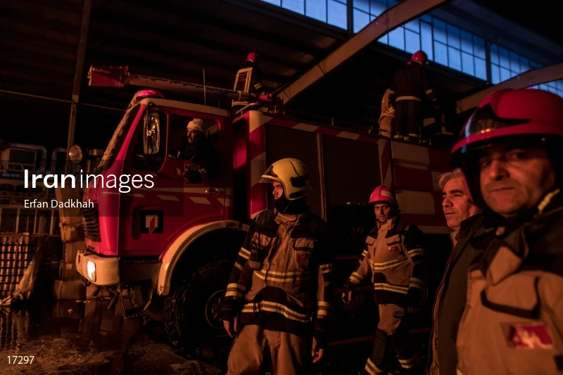 fire in Iran Chasb Company