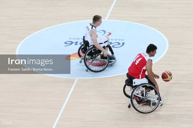 Men Wheelchair Basketball match - Iran VS Germany