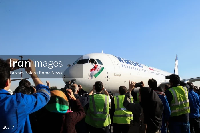 Iran Air takes delivery of its first of 100 Airbus aircraft