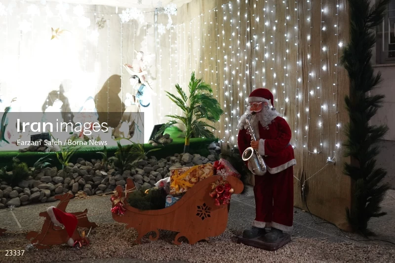 The new year ceremony in the Holy Church of Sarkis
