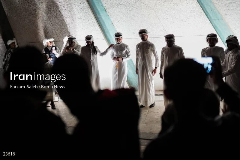 Performing cultural programs in Azadi Square on the first night of spring