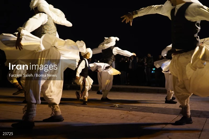 Performing cultural programs in Azadi Square on the occasion of Nowruz