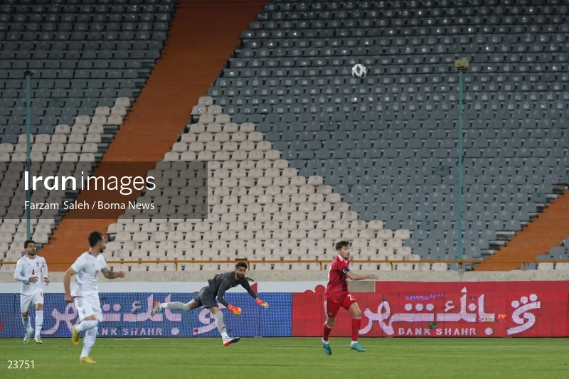 Iran v Russia friendly football match
