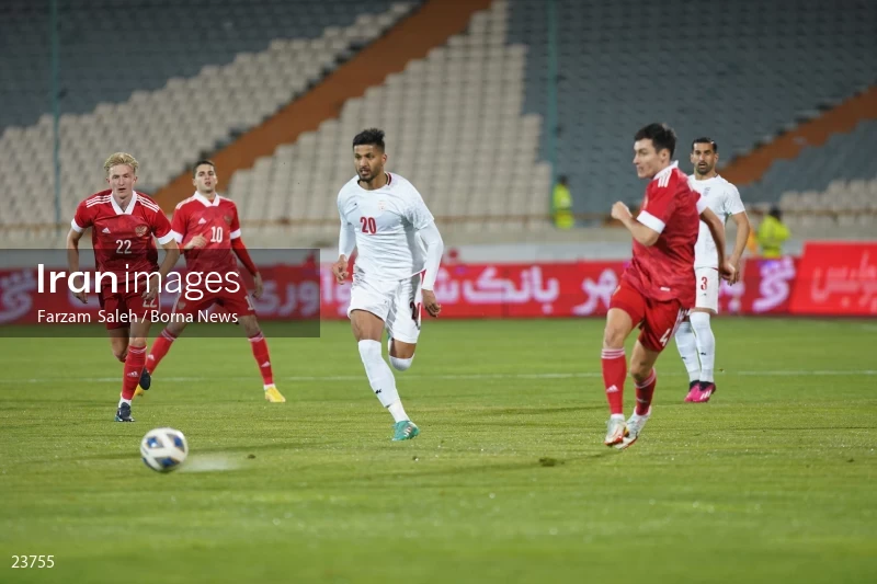 Iran v Russia friendly football match