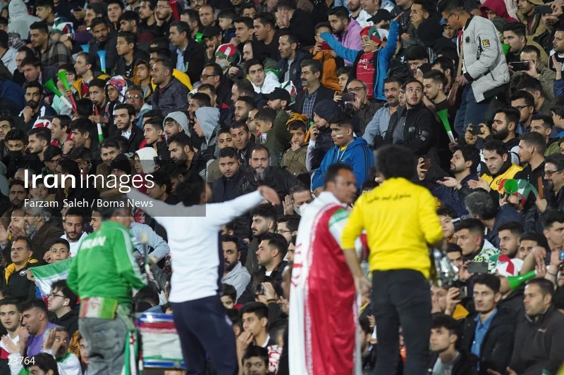 Iran v Russia friendly football match