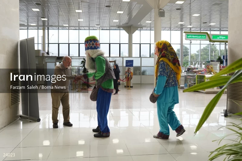 Tehran Mehrabad Airport in Nowruz 1402