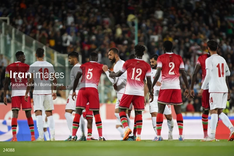Iran v Kenya friendly football match