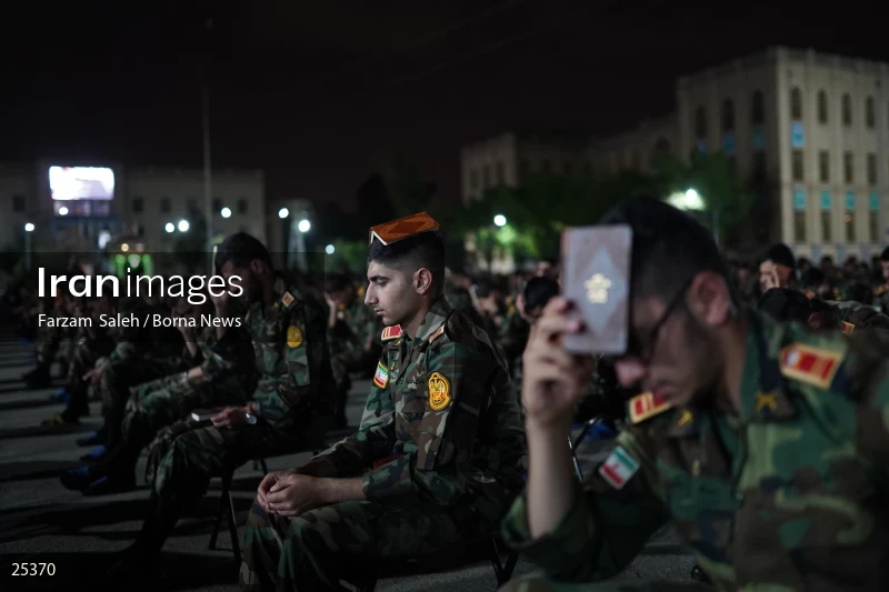 Qadr Night in Imam Ali Army Officer University (21st day of Ramadan)