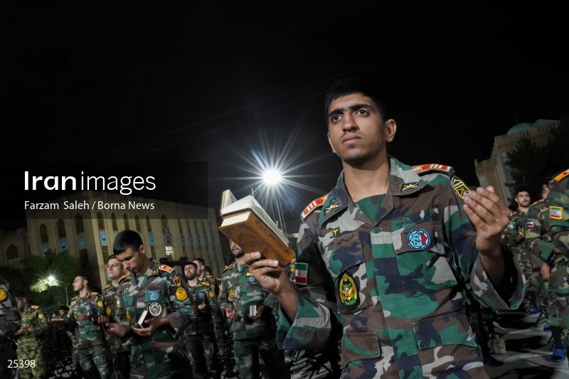 Qadr Night in Imam Ali Army Officer University (21st day of Ramadan)