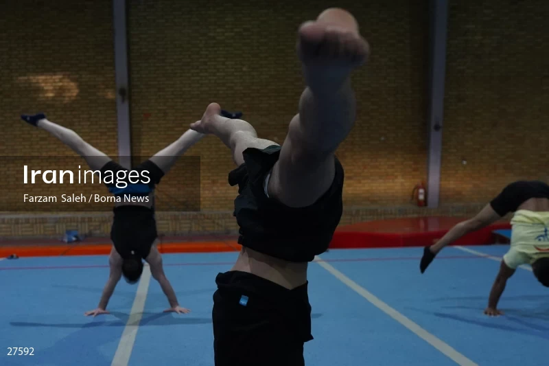 Iranian national gymnastics team camp