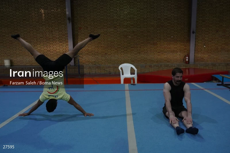 Iranian national gymnastics team camp