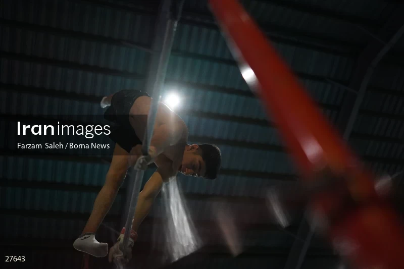 Iranian national gymnastics team camp