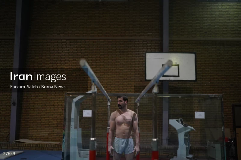 Iranian national gymnastics team camp