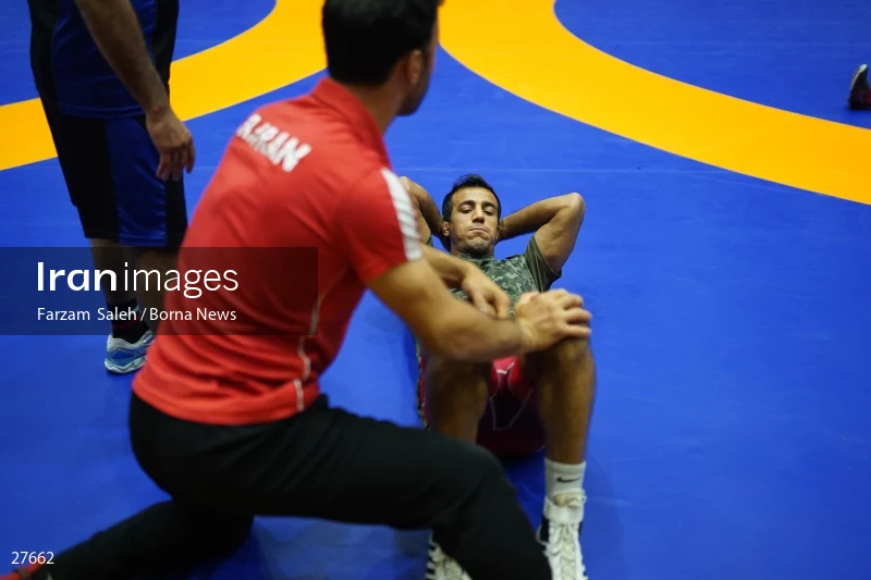 National Greco-Roman wrestling team camp