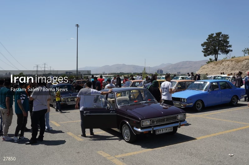 Paykan Lovers gathering in Tehran