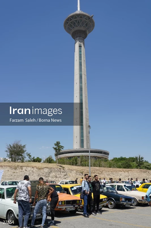 Paykan Lovers gathering in Tehran