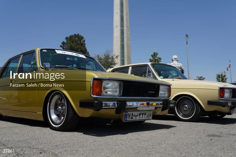 Paykan Lovers gathering in Tehran