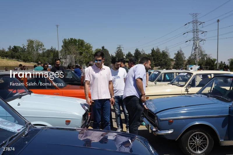 Paykan Lovers gathering in Tehran