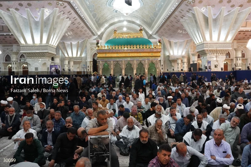 The anniversary of Imam Khomeini's passing away with the presence of the President
