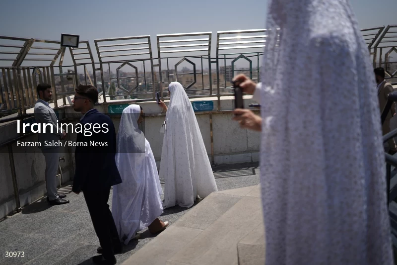 Marriage ceremony of 14 Turkmen couples in Tehran