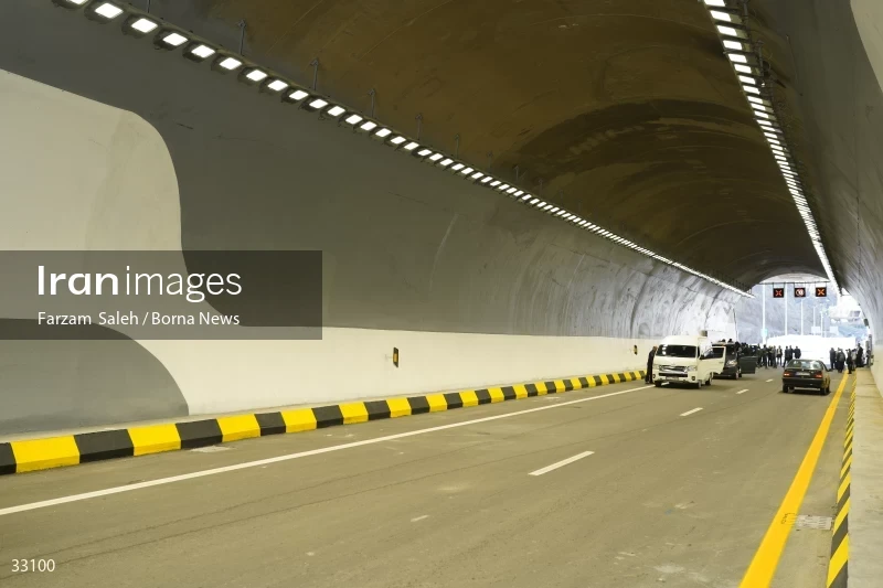 Opening ceremony of the 2nd section of Tehran-Shomal Freeway