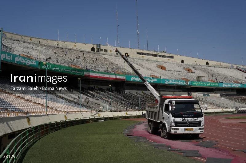 Renovation of Tehran's Azadi Stadium