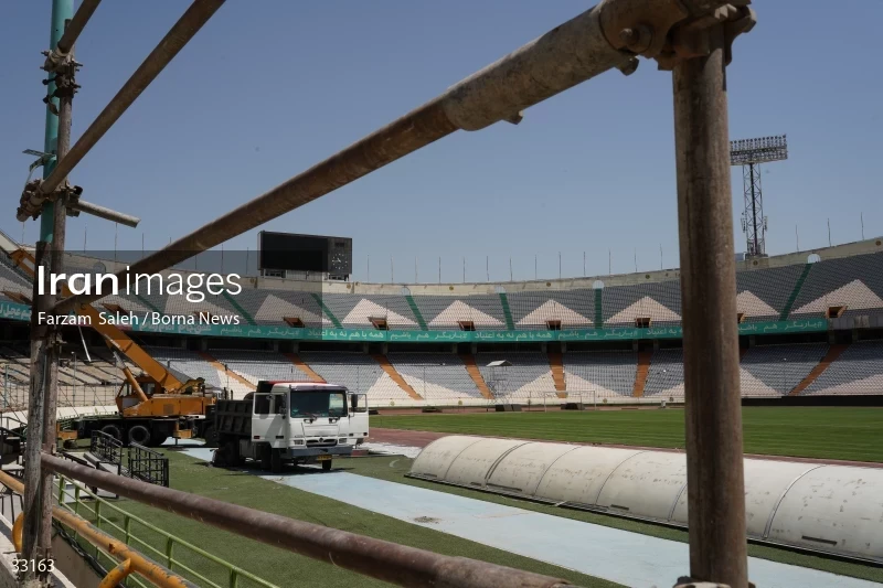 Renovation of Tehran's Azadi Stadium