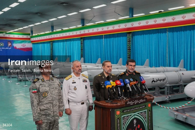 The ceremony of handing over and adding the Abu Mahdi missile to the army and IRGC