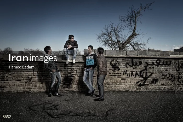 Iranian youth in Hamedan