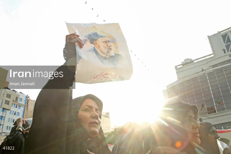 The funeral for Seyed Ebrahim Raisi, the President of Iran, and his companions in Mashhad