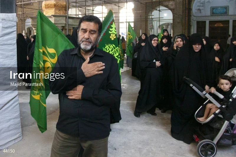 The Gathering of Razavi Volunteers at the Shrine of Abdul Azim al-Hasani