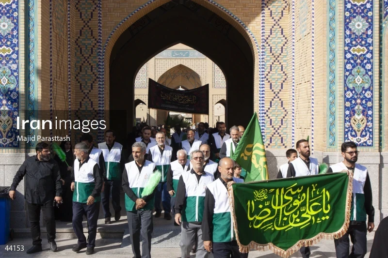 The Gathering of Razavi Volunteers at the Shrine of Abdul Azim al-Hasani
