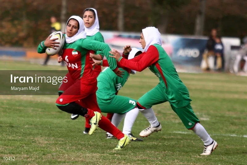 Iran and Germany Friendly Rugby Match in Tehran