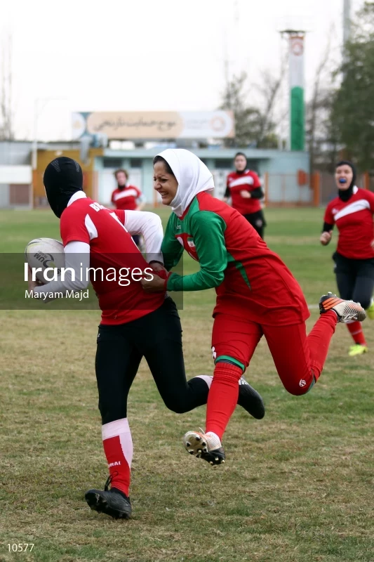 Iran and Germany Friendly Rugby Match in Tehran