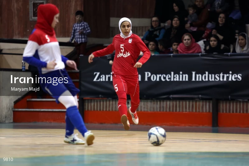 Friendly match of national women's futsal teams of Iran and Russia