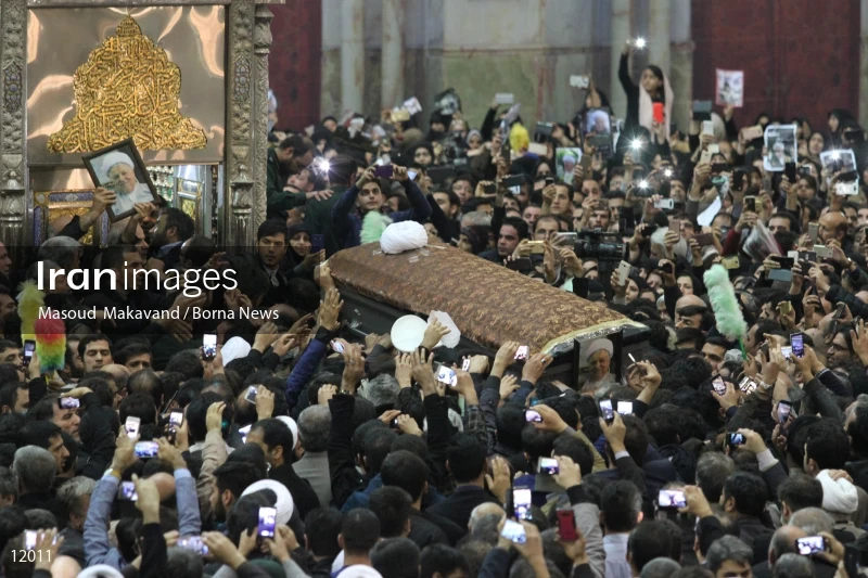 Ayatollah Akbar Hashemi Rafsanjani's funeral in Tehran